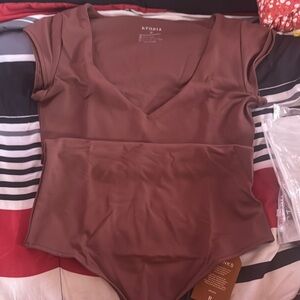 Reoria Brown Bodysuit